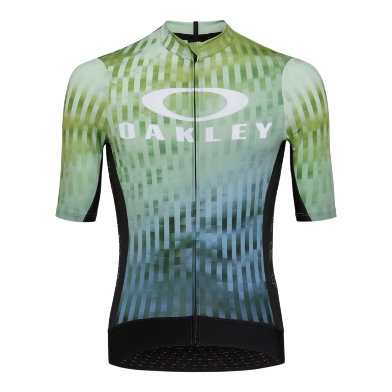 Oakley Fahrrad-Trikot Icon Training Jersey (Road Performance) Print grün Herren